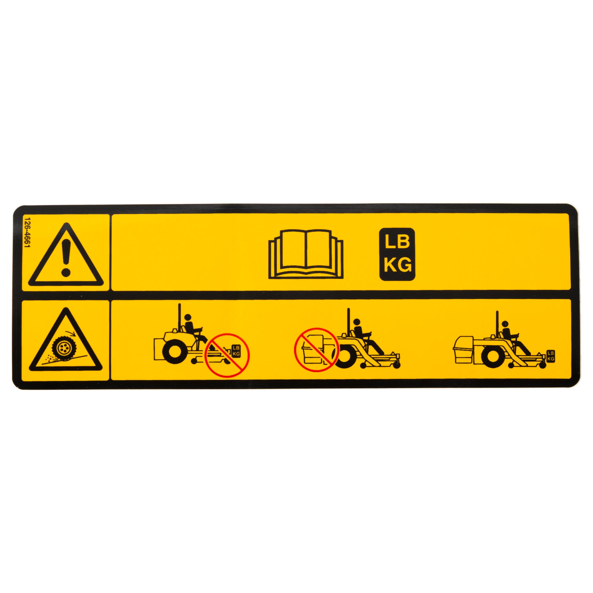 Exmark 126-4661 Decal