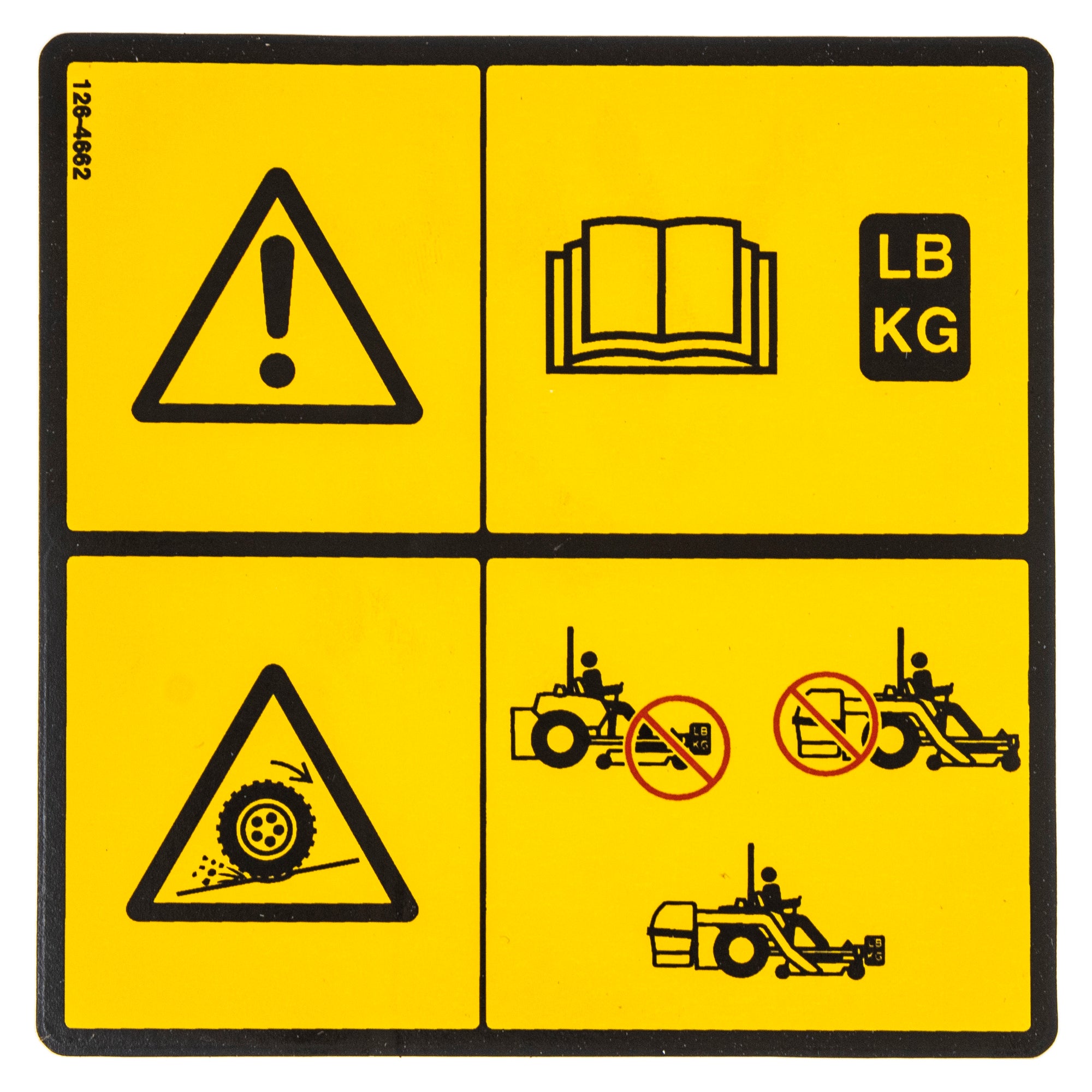 Exmark 126-4662 Decal