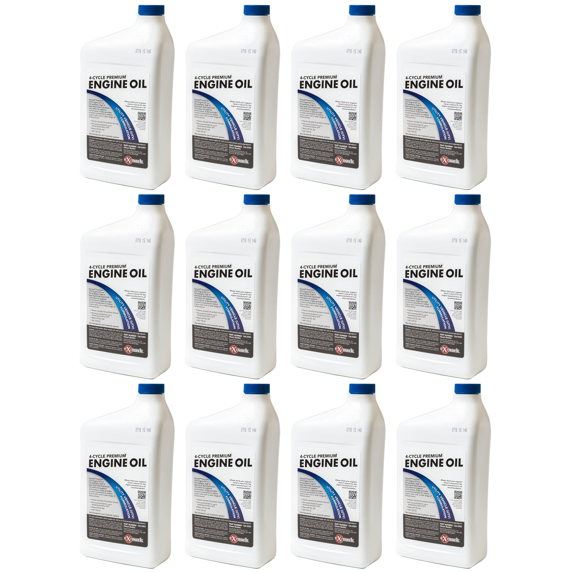 Exmark 126-5583 Oil 12-Pack