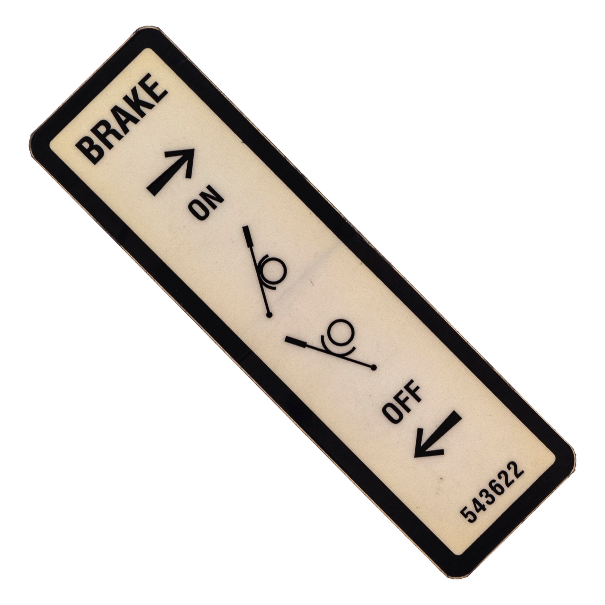 Exmark 1-543622 Decal