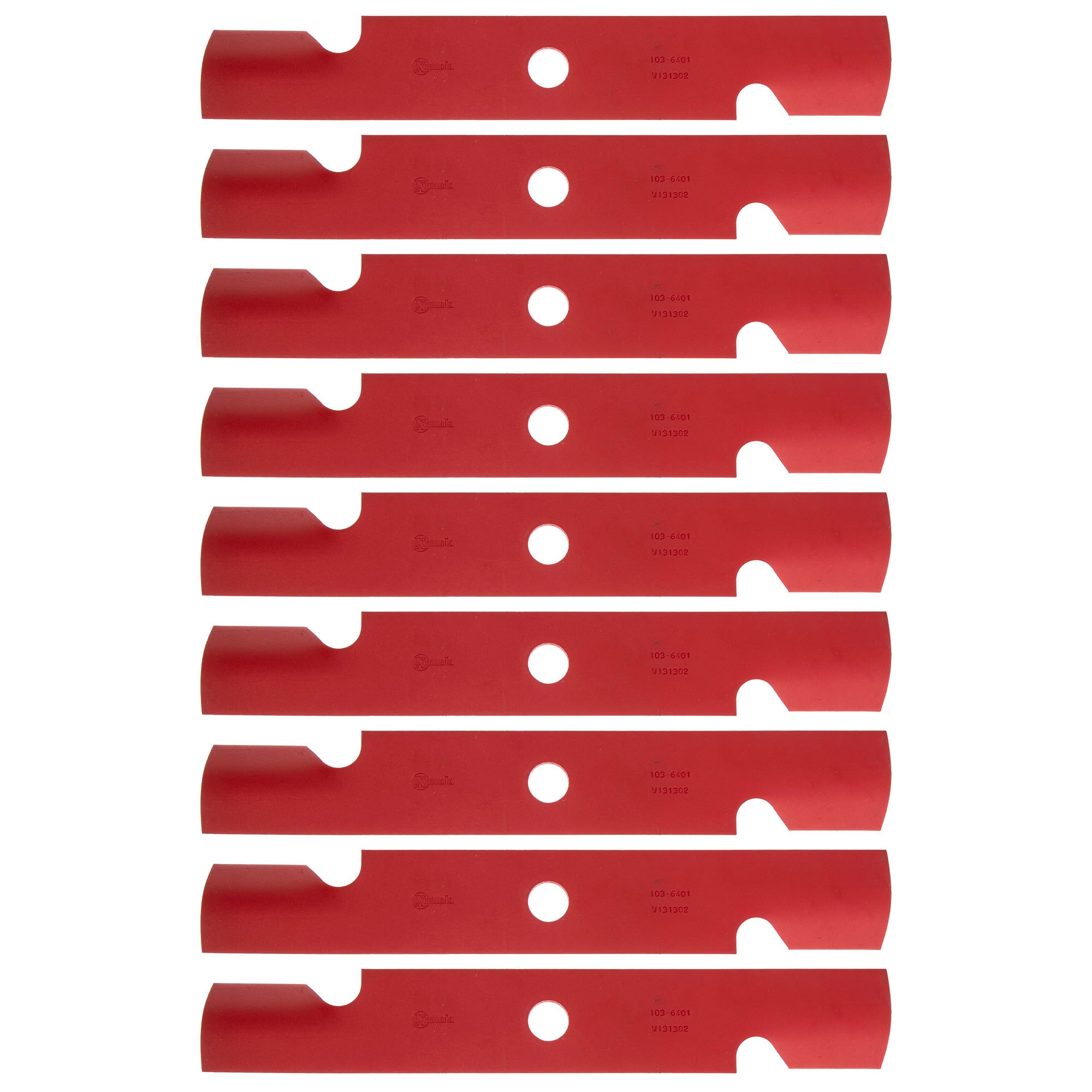 Exmark 103-6401-S Notched Blade 9-Pack