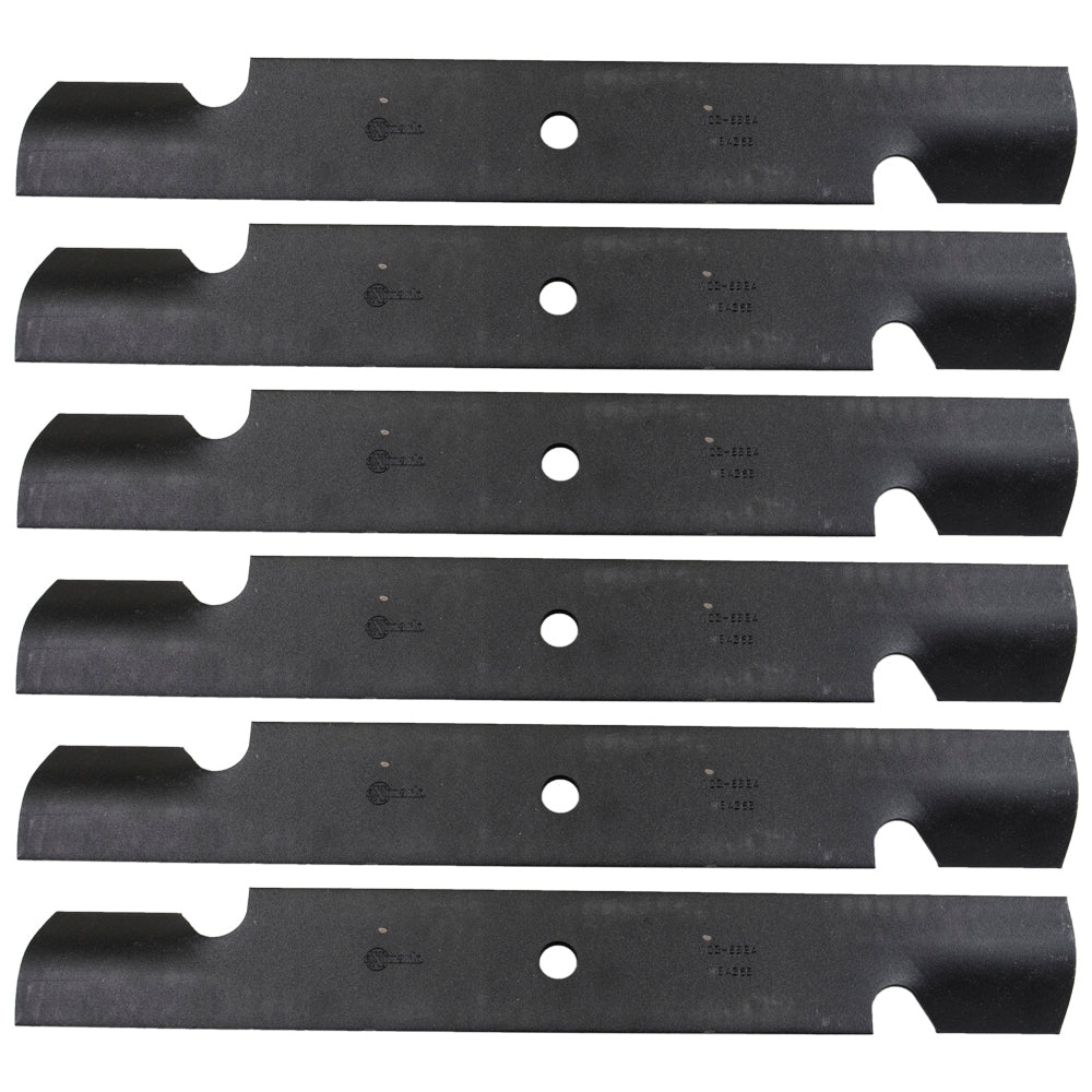 Exmark 103-6584-S Notched Blade 6-Pack