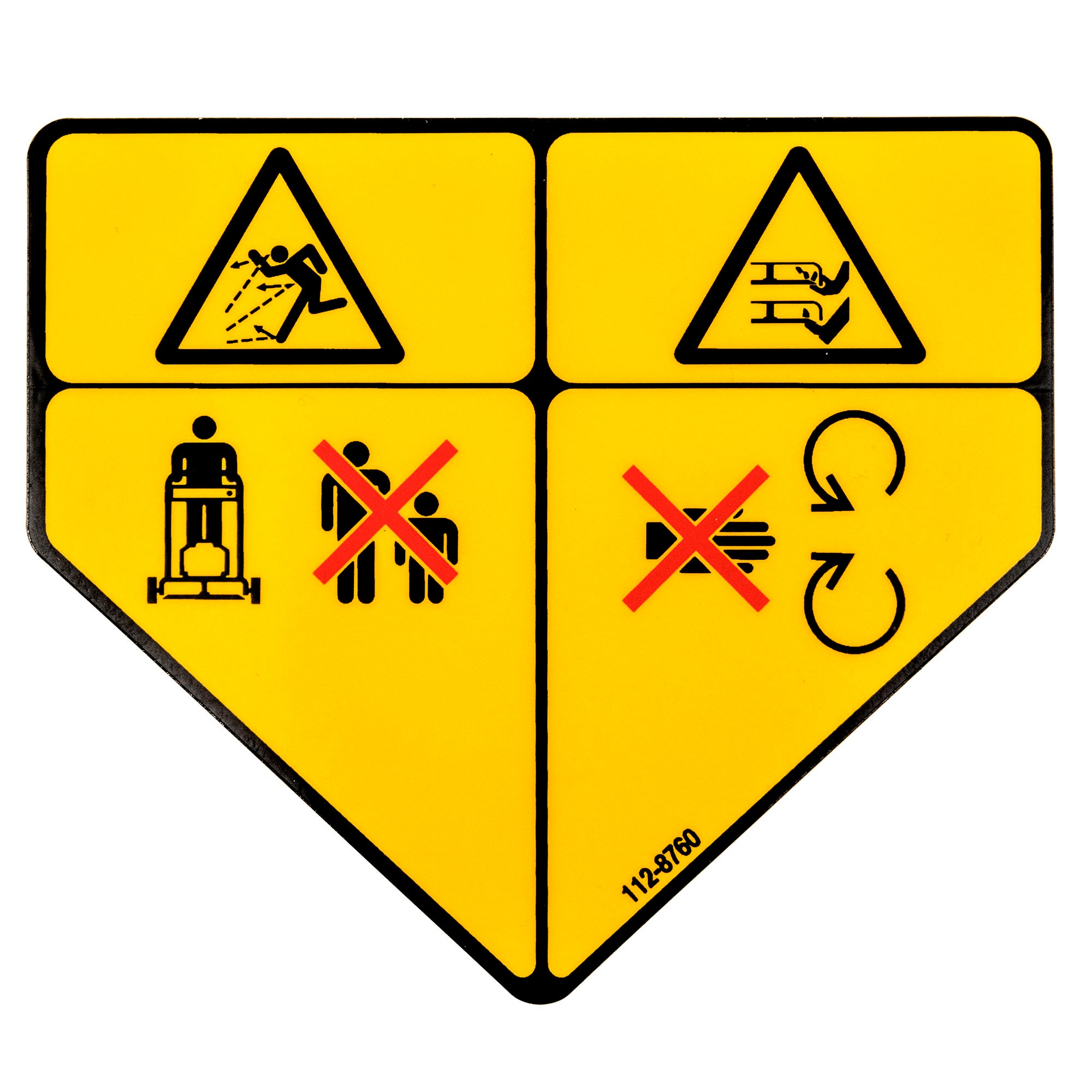 Exmark 112-8760 Decal
