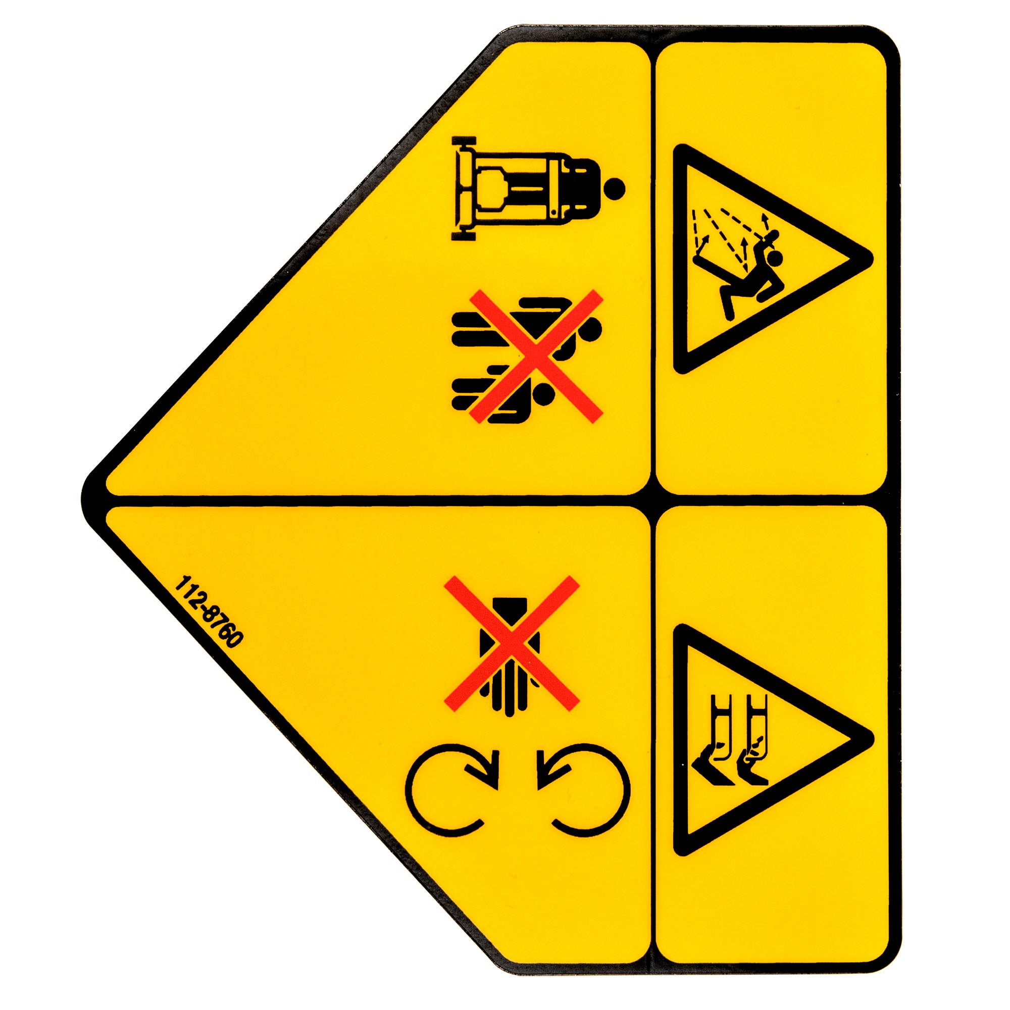 Exmark 112-8760 DECAL-DANGER