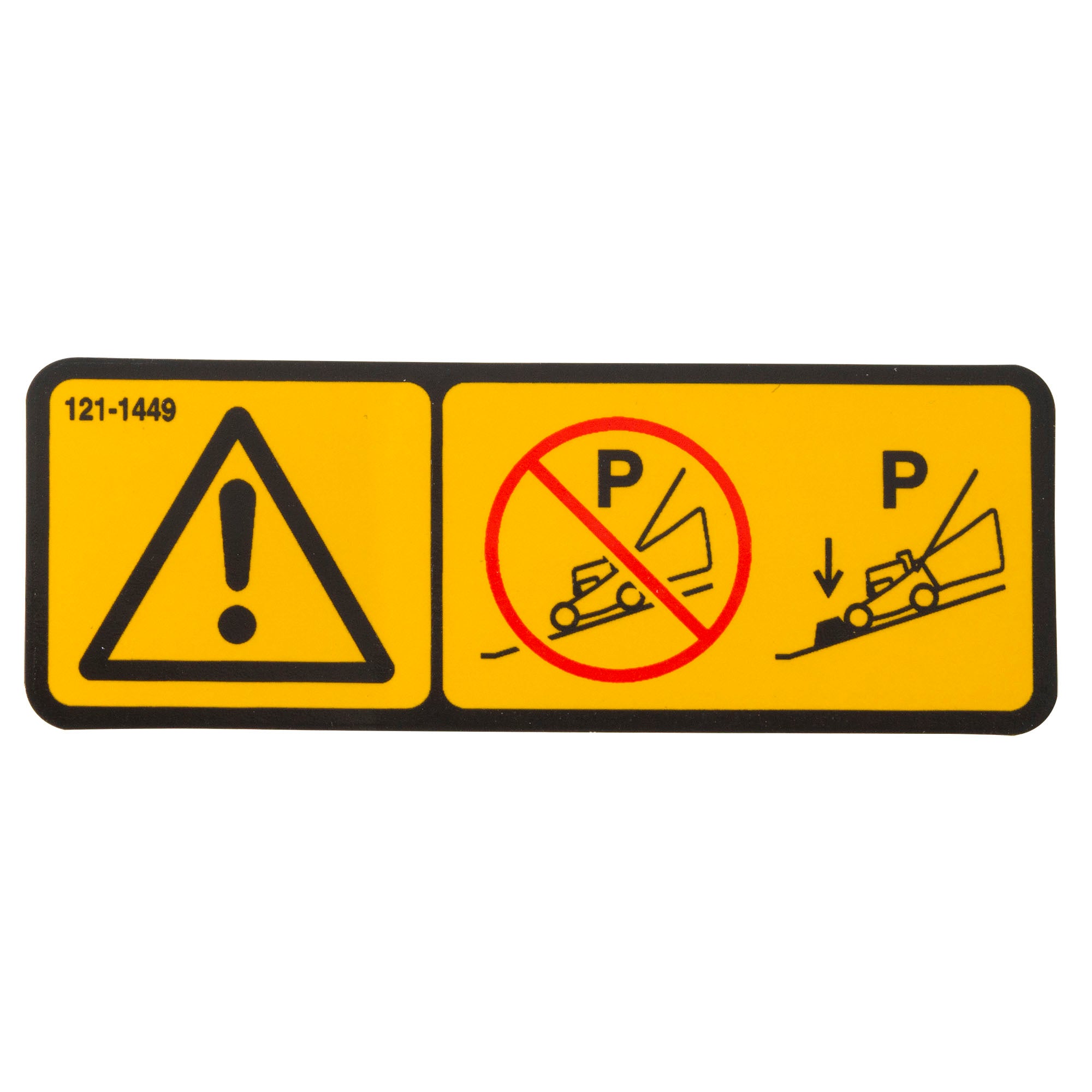 Exmark 121-1449 Decal
