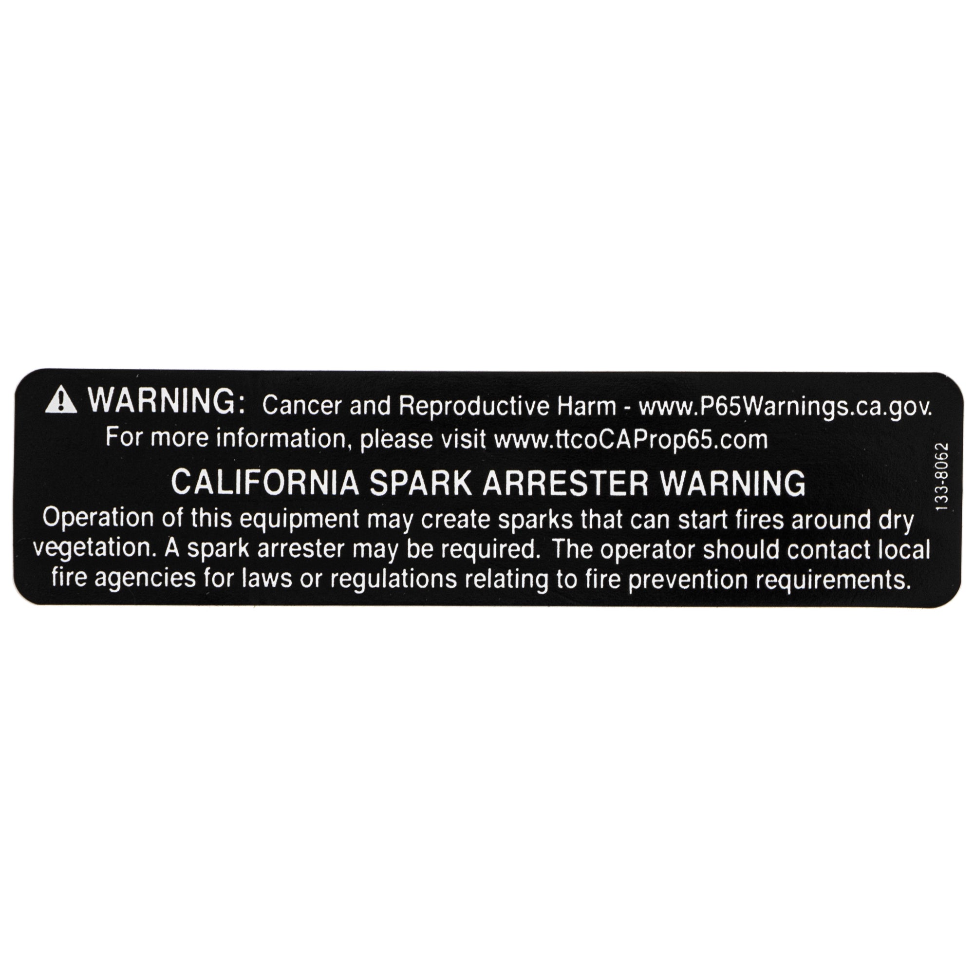 Exmark 133-8062 Decal