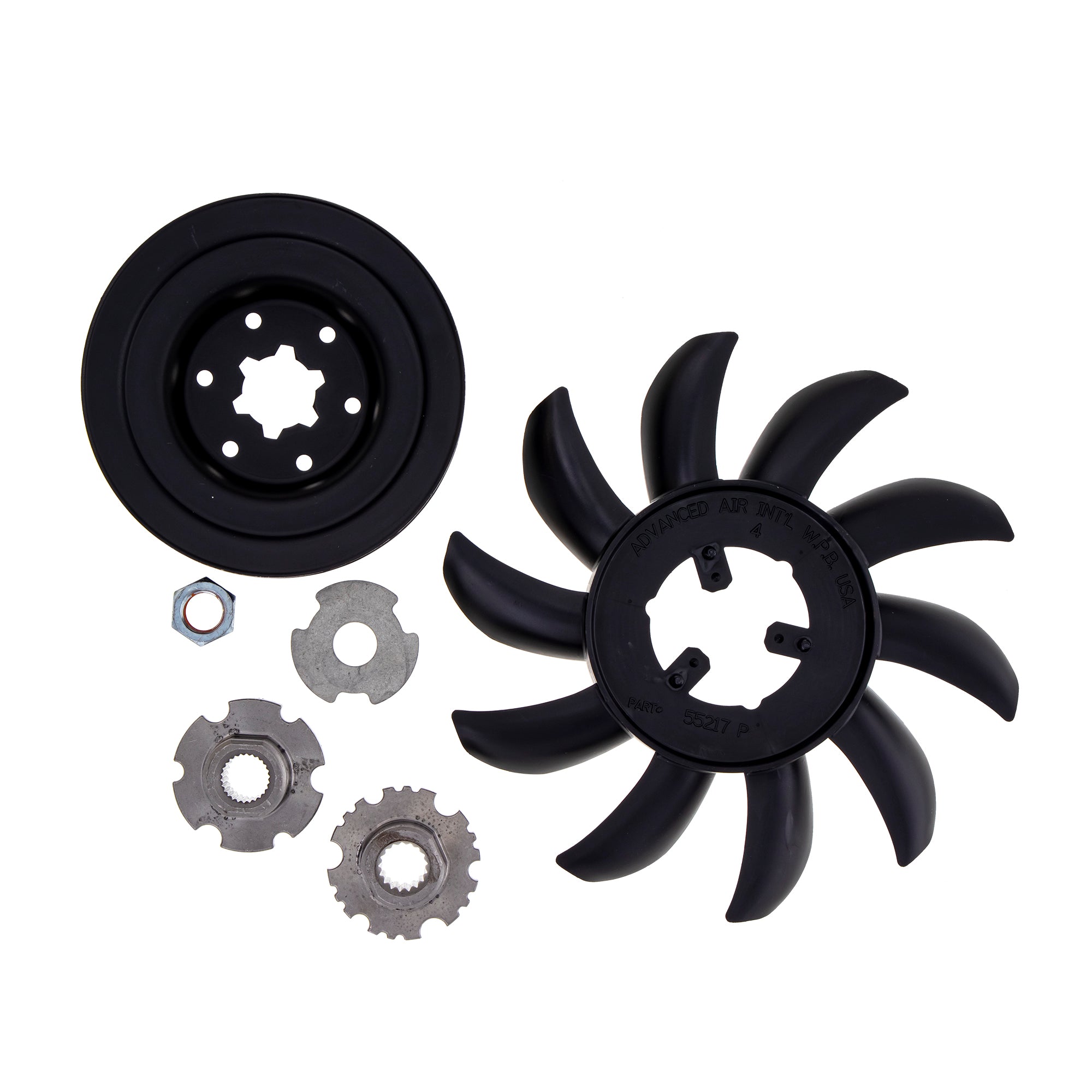 Exmark 135-7349 Fan and Pulley Kit