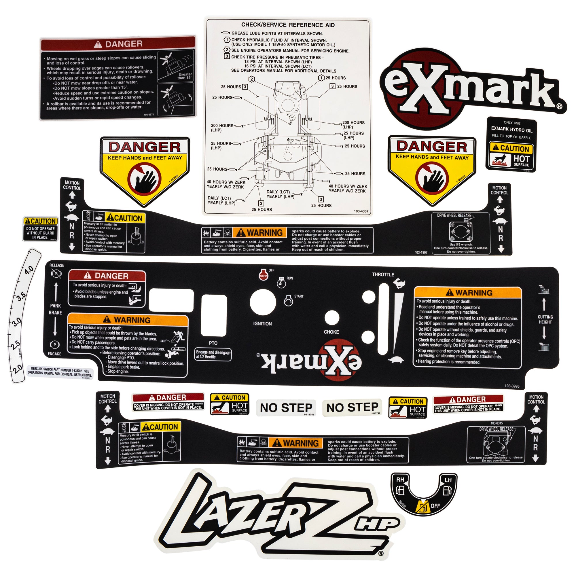 Exmark EK1000022 Decal Red Touch Up Paint Kit