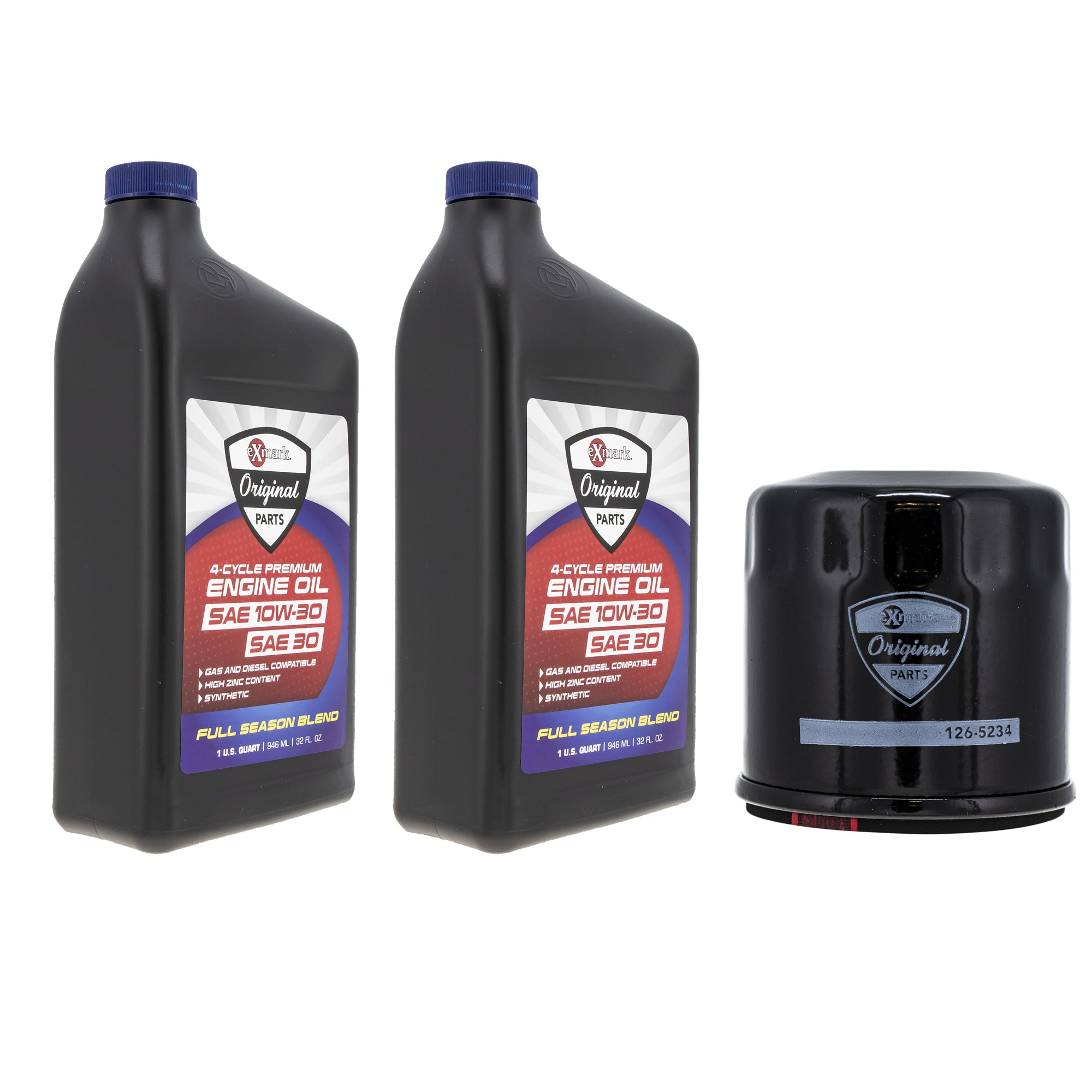Exmark EK1000035 2 Quarts Oil and Filter Kit