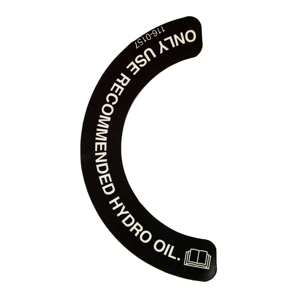 Exmark 116-0157 Decal