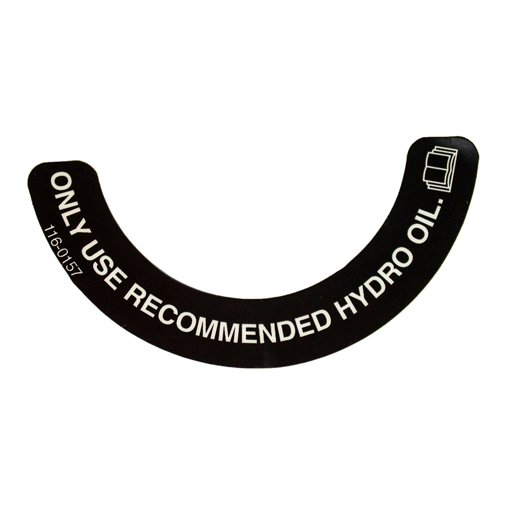 Exmark 116-0157 Decal