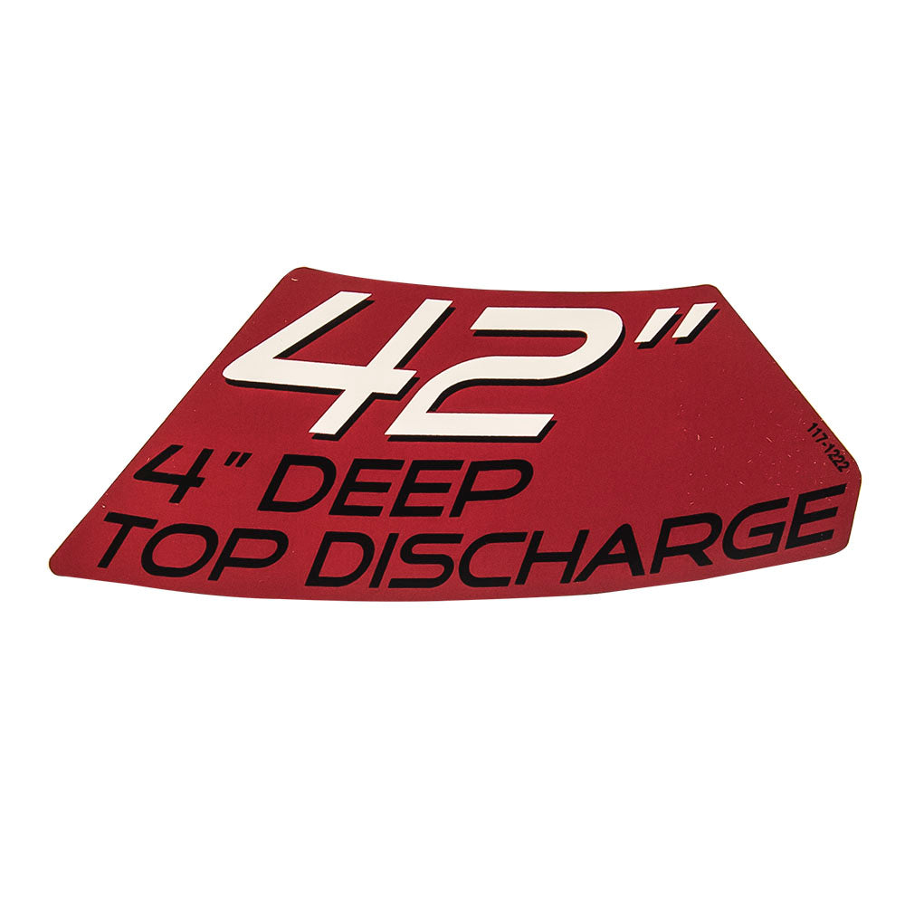 Exmark 117-1222 Decal