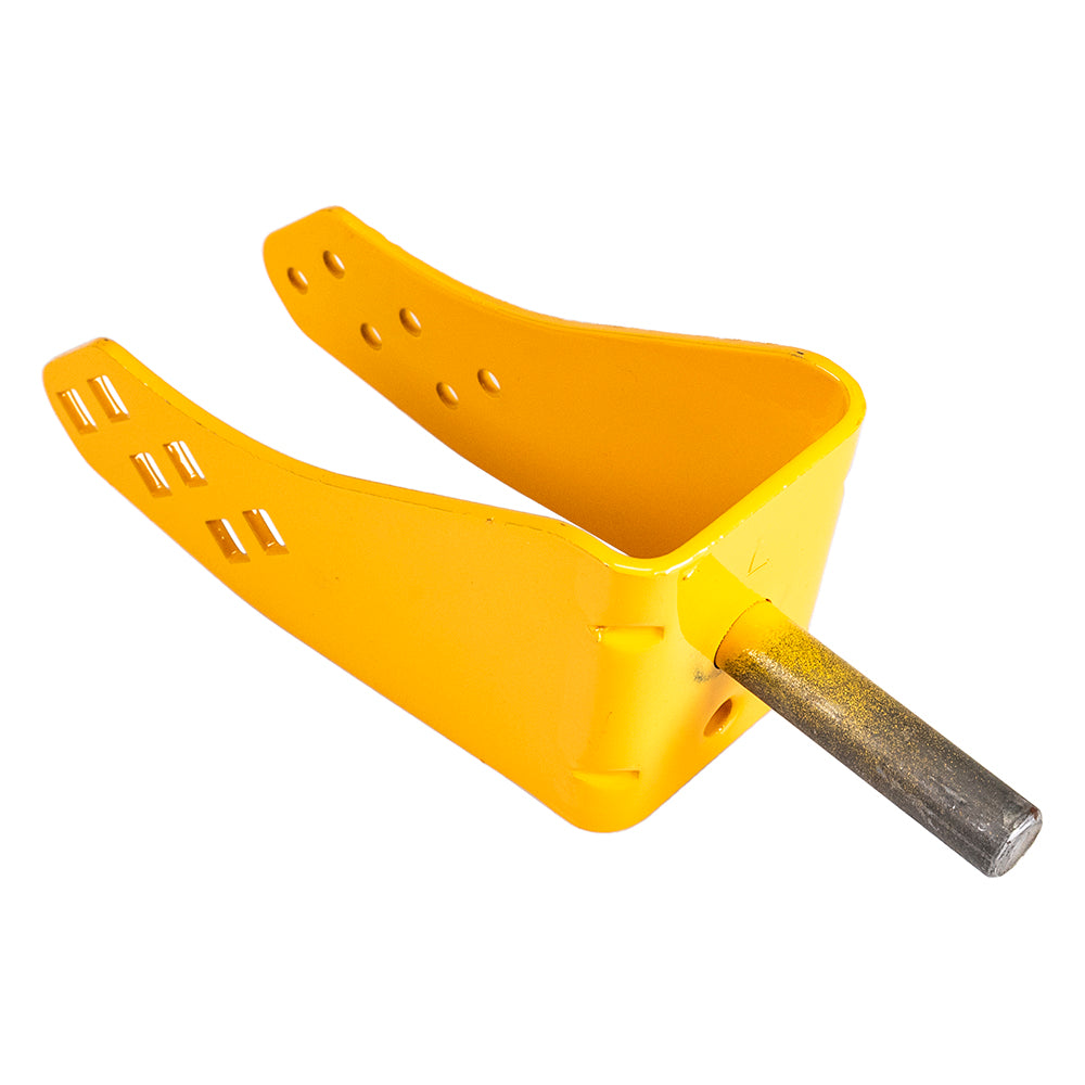 MTD 682-9026A-4021 Yellow Left Hand Caster Bracket