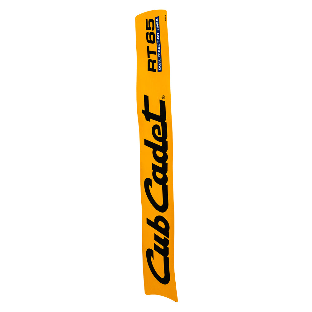 MTD 777D15600 RT 65 Belt Guard Label