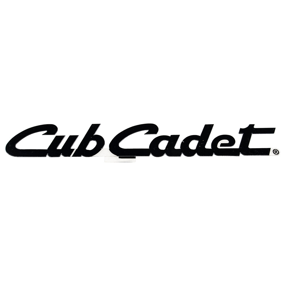CUB CADET 777D20156 Label