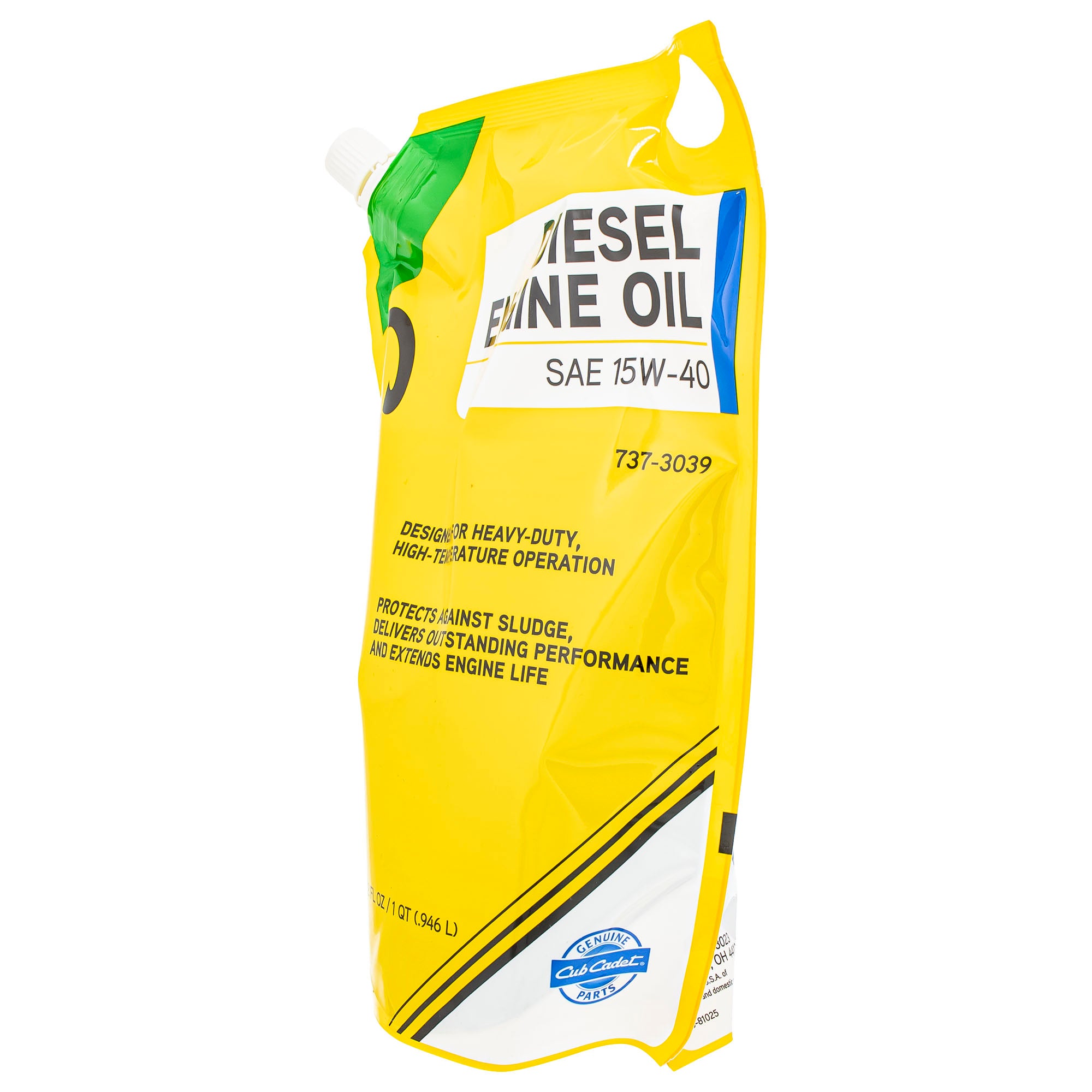 CUB CADET 737-3039 Diesel Engine Oil 1 Quart