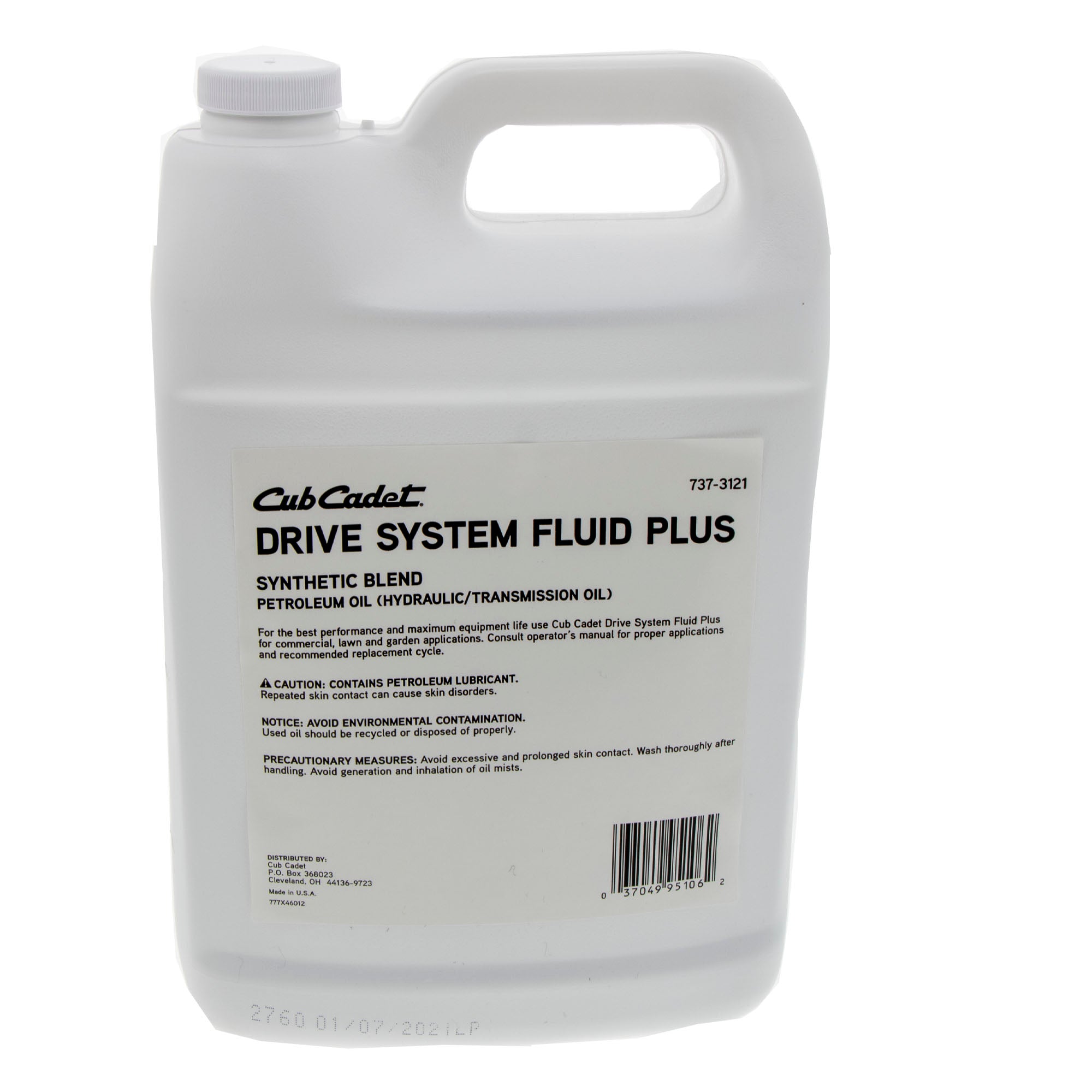 CUB CADET 737-3121 Drive System Fluid 1gal