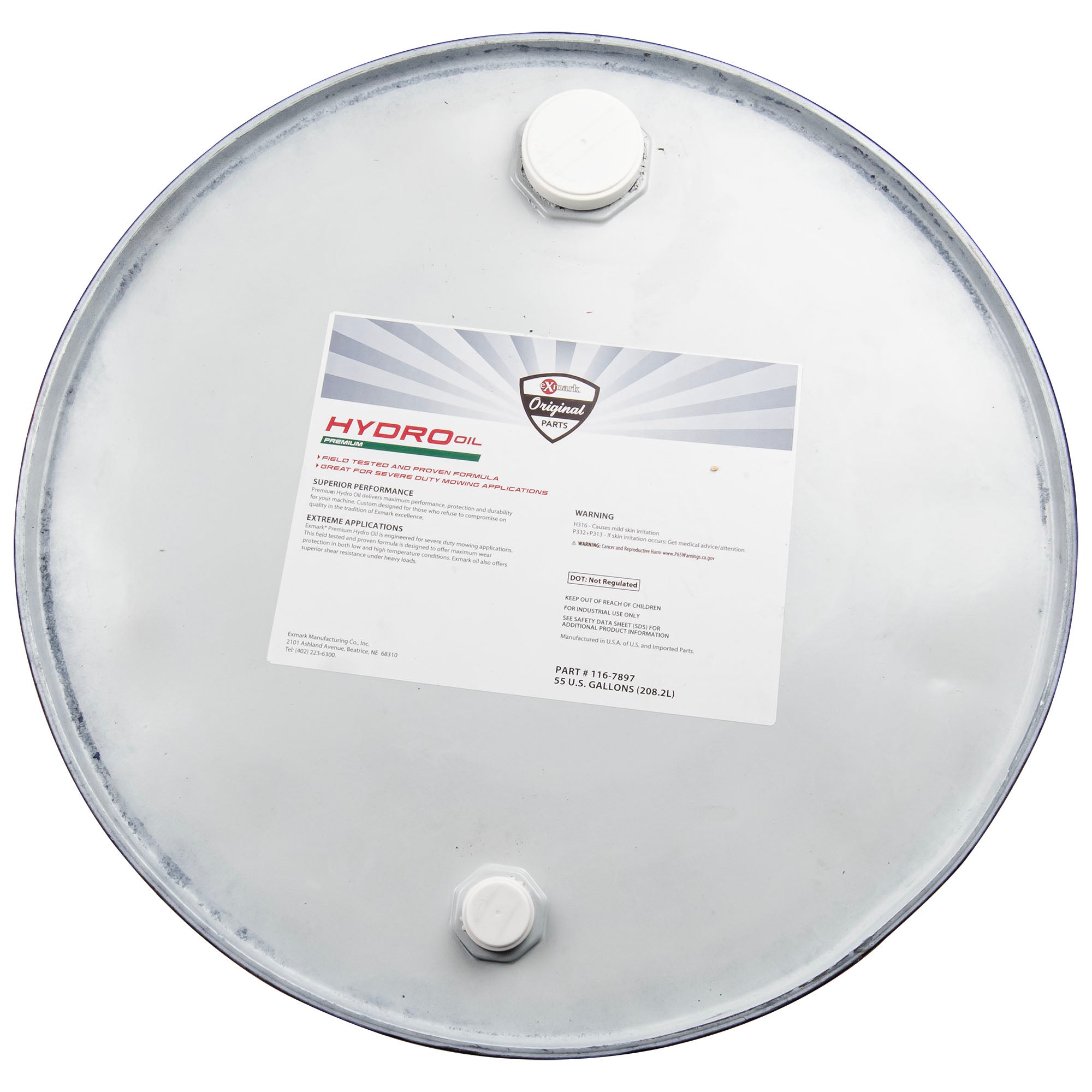 Exmark 116 7897 Hydraulic Oil 55 Gallon Drum Mow The Lawn