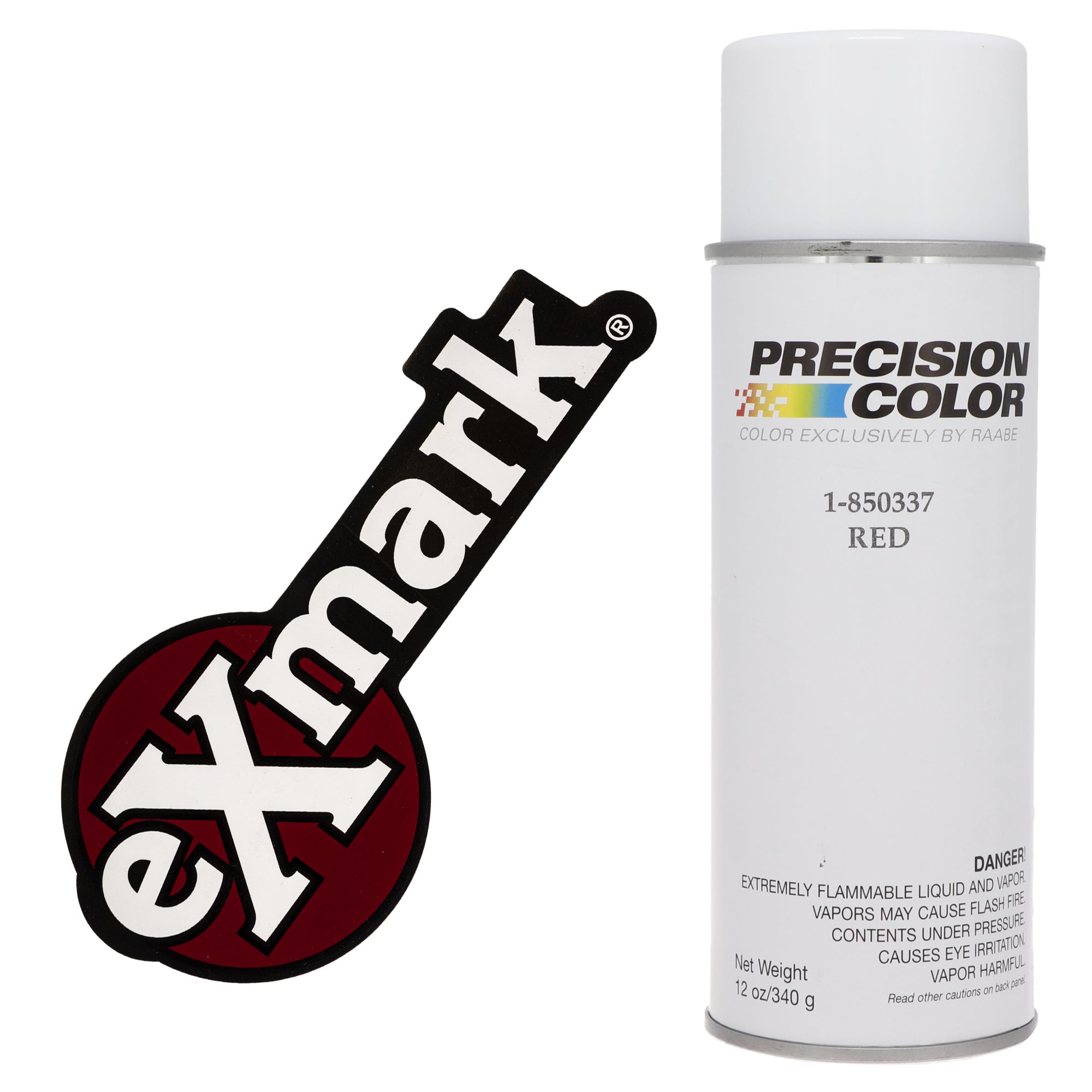 Exmark EK1000030 Logo Decal Red Spray Paint Touch Up Kit